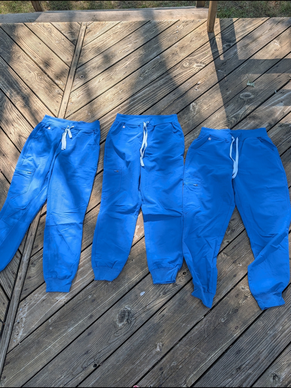 Figs Royal Blue Zamora™ High Waisted 2.0 - Petite Jogger Scrub Pants